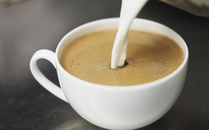 Starbucks Brewed Coffee with Non-Fat Milk