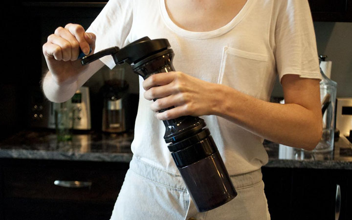 You don’t use a coffee grinder