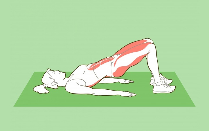 Do the crab exercise